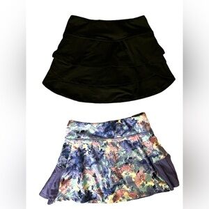 Member’s Mark Active Girl, Bundled Skirt, SZ: 5-6, Black and Purple/Multi-Color